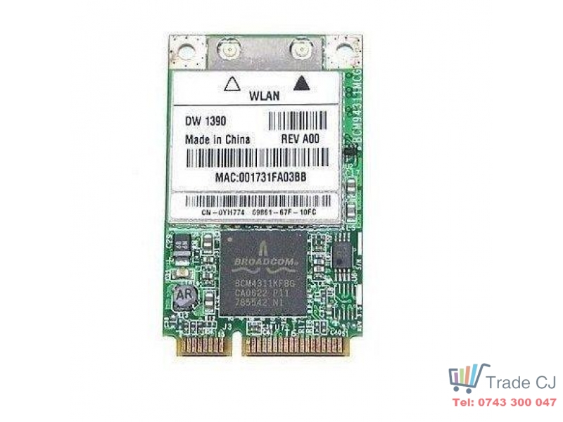 Modul wireless pentru laptop Dell DW 1390, IEEE 802.11 B/G