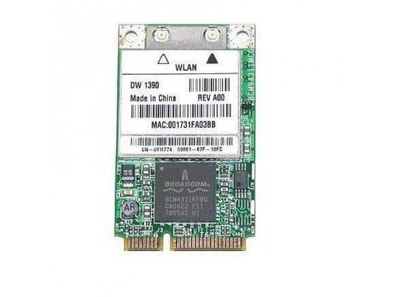 Modul wireless pentru laptop Dell DW 1390, IEEE 802.11 B/G