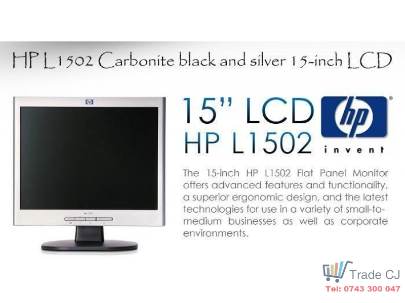 Monitor HP 1502 LCD/TFT 15
