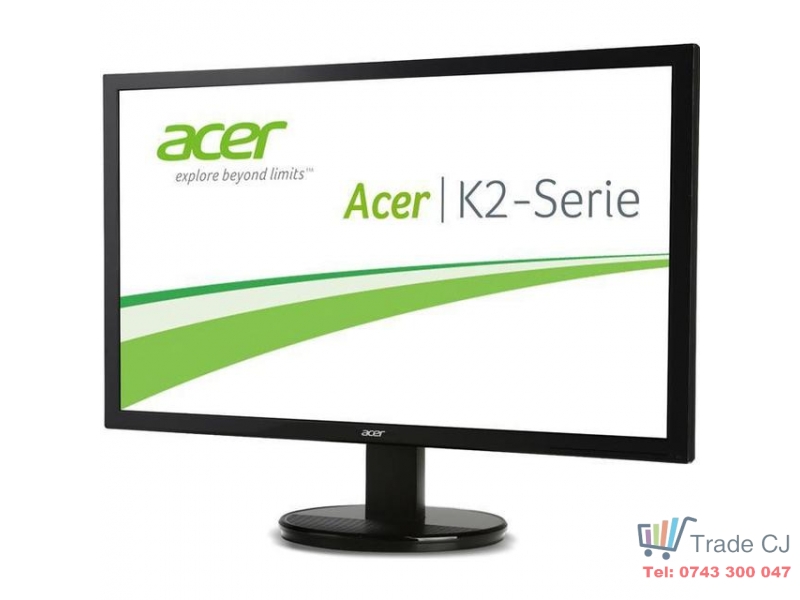 Led Monitor TN Acer 23.8 , Wide, FHD, DVI, K242HL, Black