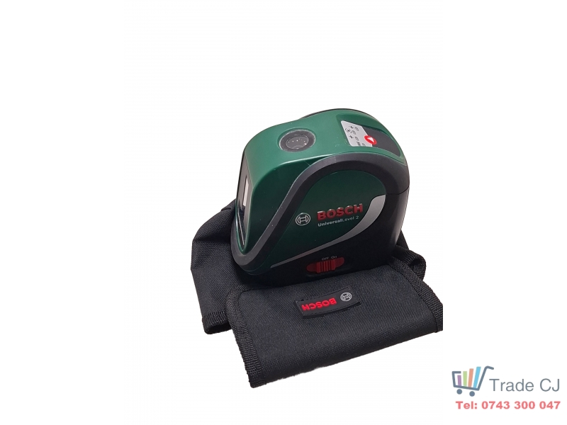 Nivela laser cu linii Bosch Universal Level 2, cu baterii, 2 linii rosii, SH