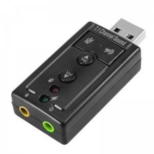 Placa de sunet USB Virtual 7.1 Plug and Play