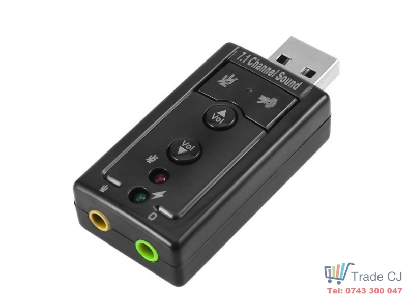 Placa de sunet USB Virtual 7.1 Plug and Play