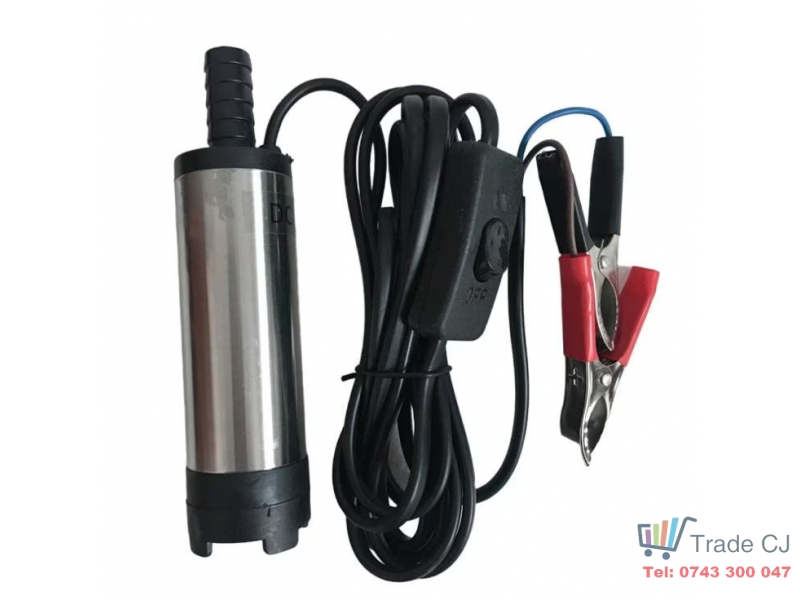Pompa submersibila 12v pentru spalat radiator antigel 12 litri