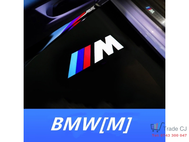 Proiectoare logo MPOWER pentru BMW portiera - led laser (emblema ,sigla, holograma)