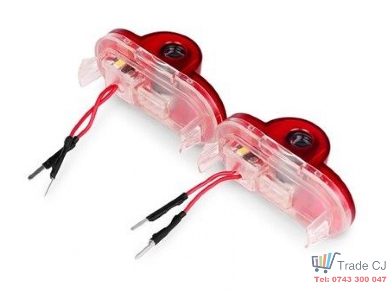 Proiectoare logo Volkswagen Golf 4, Bora, Touran, Polo portiera - led laser (emblema ,sigla, holograma)