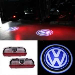 Proiectoare logo Volkswagen Golf Passat Jetta Tiguan EOS portiera - led laser (emblema ,sigla, holograma)