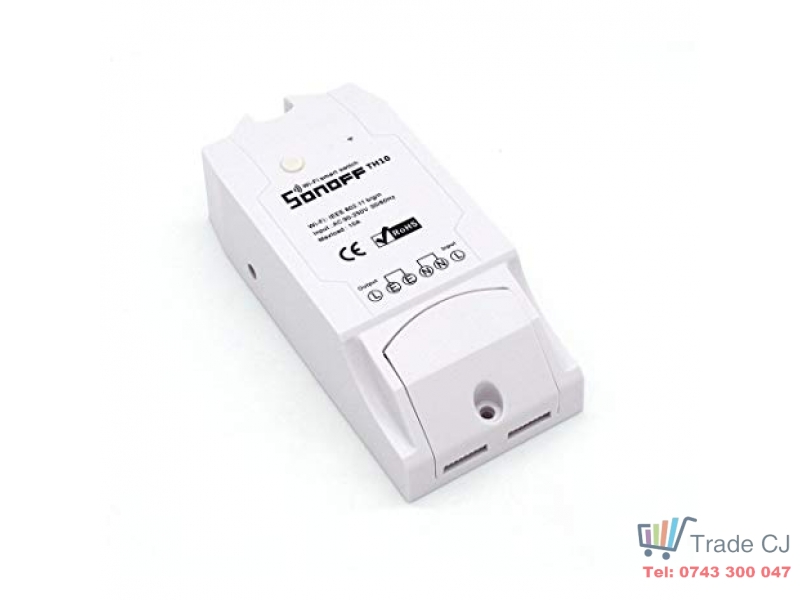Releu Sonoff TH10 temperatura si umiditate 10A Wifi