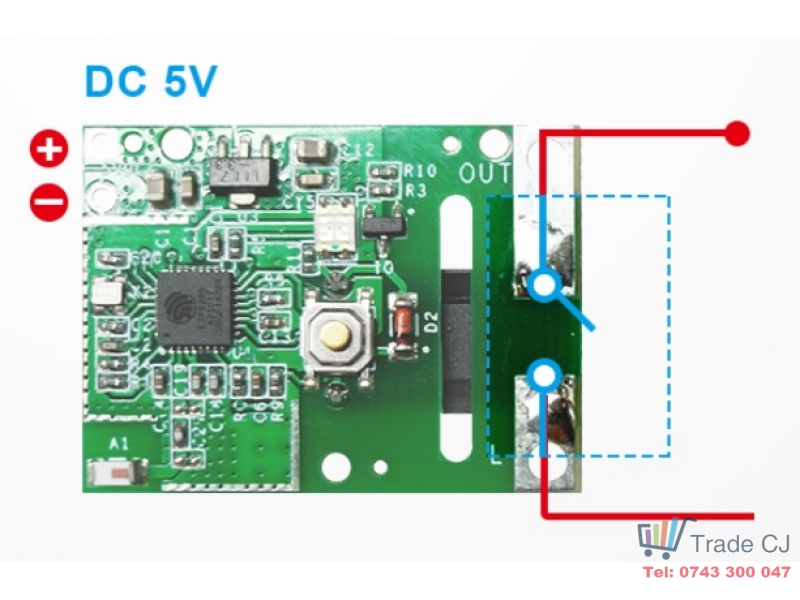 Releu Wi-fi Sonoff 5V Nano (eWelink Amazon Alexa Google Home)
