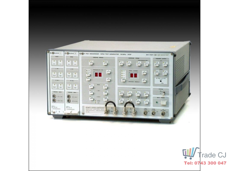 Rohde & Schwarz Generator Teste QPSK 118MHz SFSP 841.7007.05