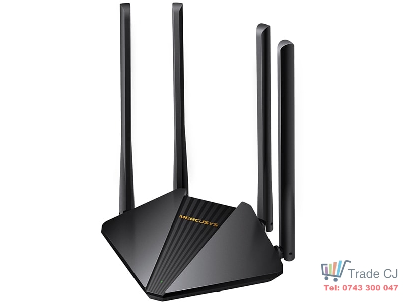 Wireless router Mercusys MR30G, Gigabit with Beamforming, Dual-Band AC1200