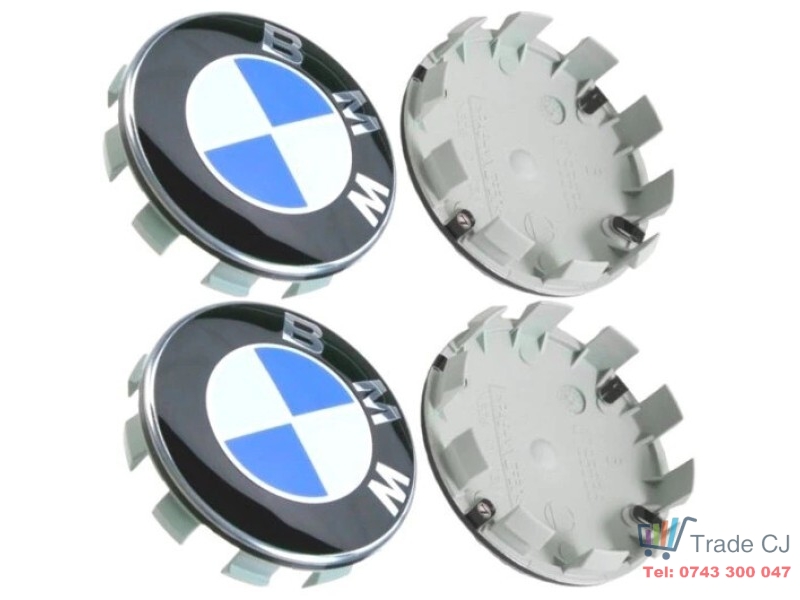 Set 4 buc capace jenti jante aliaj originale bmw 68mm