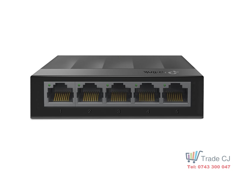 Switch TP-LINK Lightwave, 5 porturi Gigabit, negru