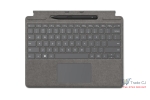 Tastatura Originala Tableta Microsoft Surface Pro 8 9 X cu Pen2 inclus , Gray Alcantara