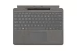 Tastatura Originala Tableta Microsoft Surface Pro 8 9 X cu Pen2 inclus , Gray Alcantara