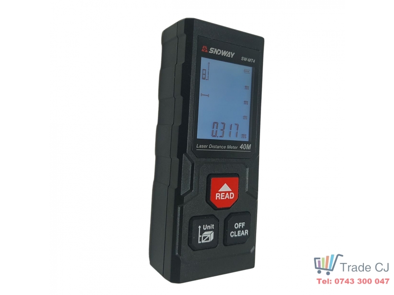 Telemetru Laser SndWay 40m Digital Portabil