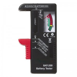 Tester acumulatori baterii universal cu indicator