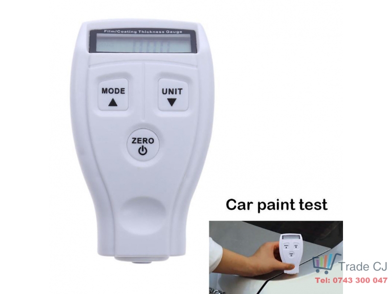Tester aparat masurare grosime strat vopsea chit auto masina sh