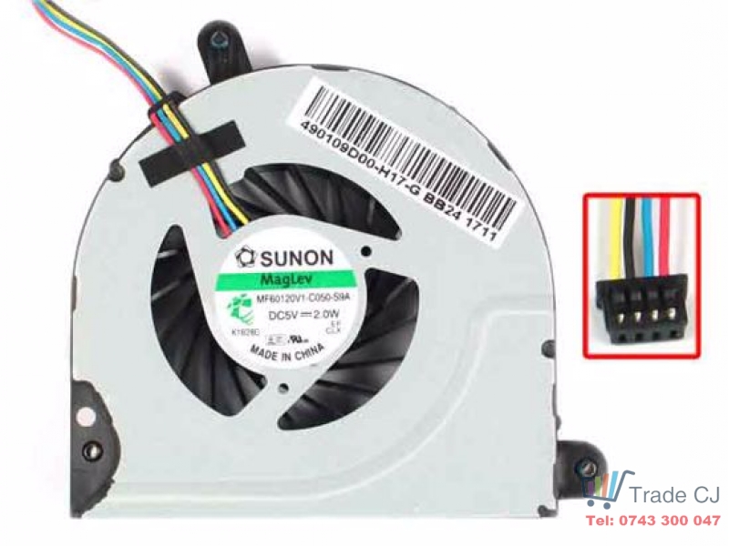 Ventilator CPU HP Elitebook 8560P 8560W Probook 6560B MF60120V1-C050-S9A