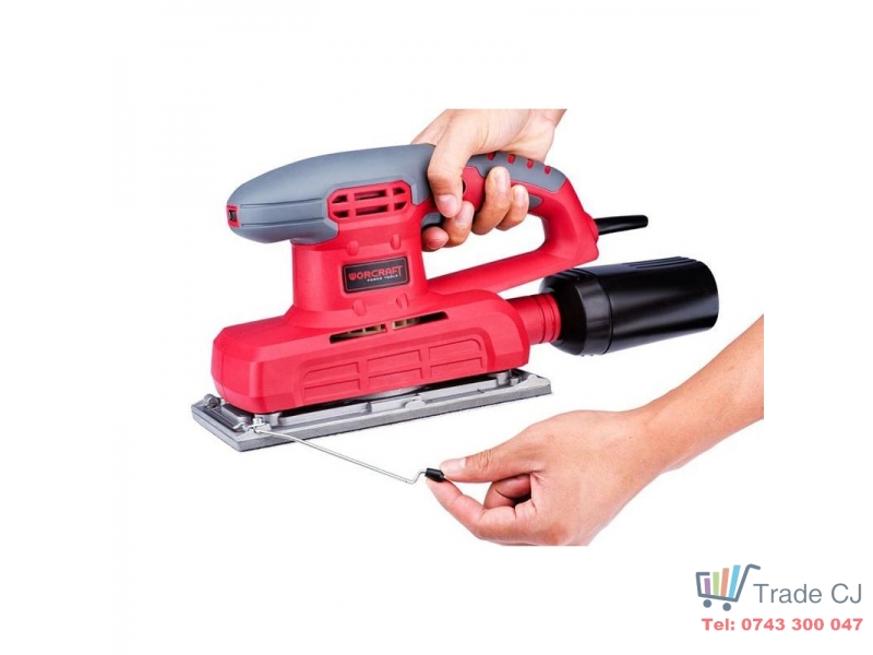 Masina de slefuit cu vibratii 300 W, Worcraft