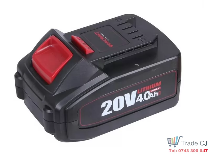 Masina insurubat cu impact Worcraft 190Nm pe acumulator 20 V 4Ah, fara perii , adaptor 1 4 hex