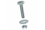 Set 10 bucati suruburi 14x100 mm cu piulita si saiba M14