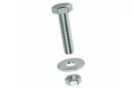 Set 10 bucati suruburi 14x50 mm cu piulita si saiba M14