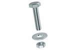Set 10 bucati suruburi 16x50 mm cu piulita si saiba M16