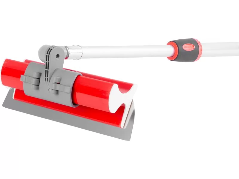 Set 5 gletiere profesionale, inox, cu suport, maner telescopic, geanta, 25, 40, 60, 80, 100 cm, Strend Pro Premium Ergonomic