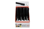 Set marker permanent Strend Pro Permanent, 12 buc, grosime 4.5mm, negru