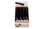 Set marker permanent Strend Pro Permanent, 12 buc, grosime 4.5mm, negru