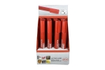 Set marker permanent Strend Pro Permanent, 12 buc, grosime 4.5mm, rosu