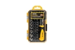 Set varfuri, biti, cap tubular cu surubelnita, 37 buc, 25 mm, Strend Pro