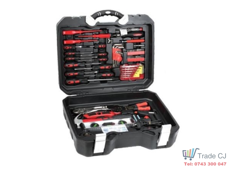 Valiza tip troler cu scule Strend Pro Cube 870, 187 piese