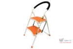 Scara otel 2 trepte Strend Pro WR2061K-1, 150 kG, portocalie