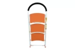 Scara otel 3 trepte Strend Pro WR2062K-1, 150 kG, portocalie