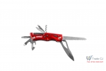 Briceag multifunctional PRO cu 10 functii,lama Cr-V,Lanterna LED