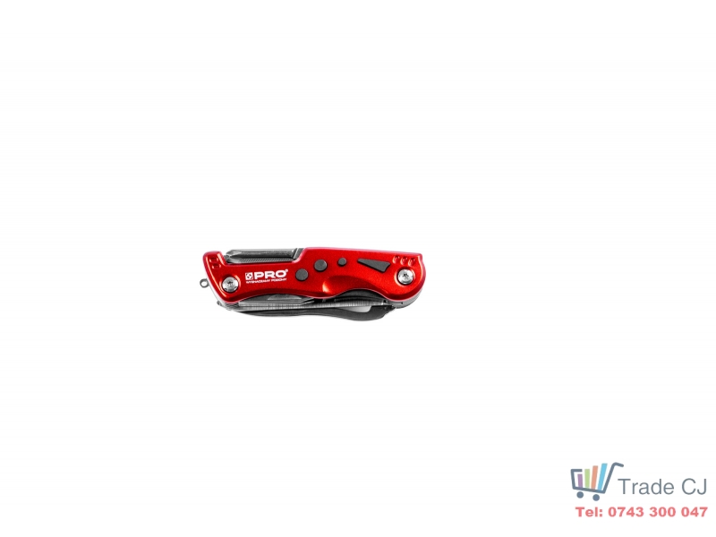 Briceag multifunctional PRO cu 10 functii,lama Cr-V,Lanterna LED