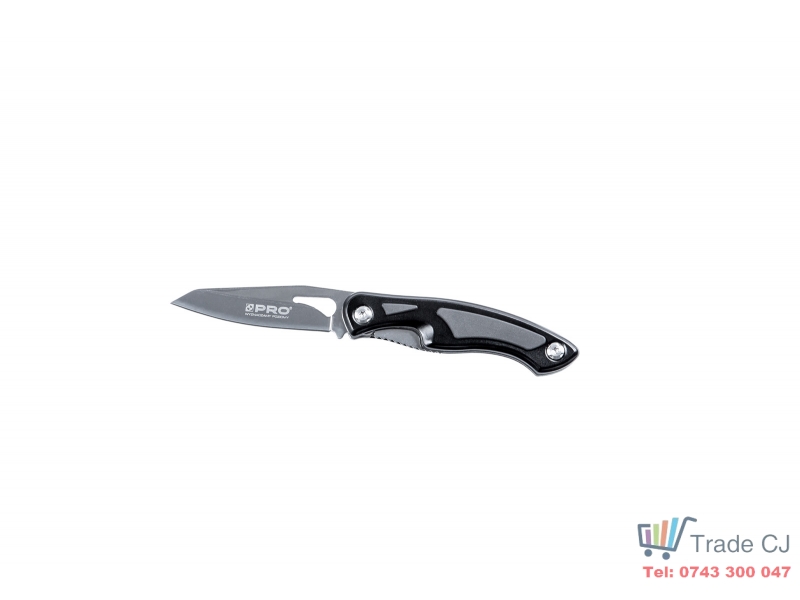 Cutit blocabil cu lama ascutita 7cm PRO pentru pescuit,camping sau vanatoare