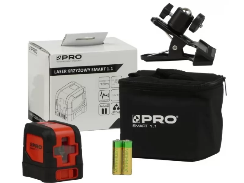 Nivela laser in cruce max 15 m PRO SMART 1.1
