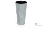 Ghiveci pentru flori SGTT diametru 24 cm,inaltime 48 cm,culoare gri-ciment
