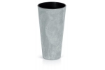 Ghiveci pentru flori SGTT diametru 24 cm,inaltime 48 cm,culoare gri-ciment