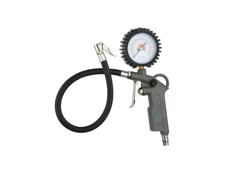 Pistol pentru umflarea anvelopelor, Strend Pro Airtool TG-11, cu manometru