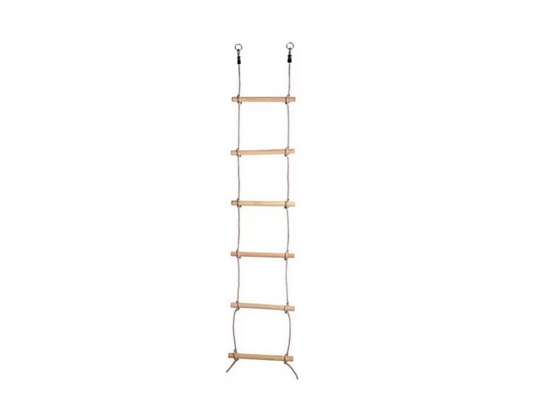 Scara din sfoara si lemn, pentru catarat, Strend Pro LEQ RONIN, lungime 2.1 m