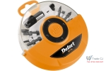 Set 26 accesorii Defort biti, adaptoare in cutie plastic