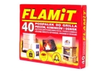 Bax 24 cutii Flamit, carbuni pentru aprinderea focului din cuptoare, seminee sau gratare