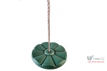 Leagan pentru copii SGTT diametru 28cm, plastic, max 100 kg, Verde
