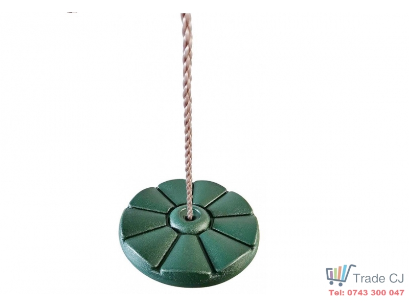 Leagan pentru copii SGTT diametru 28cm, plastic, max 100 kg, Verde