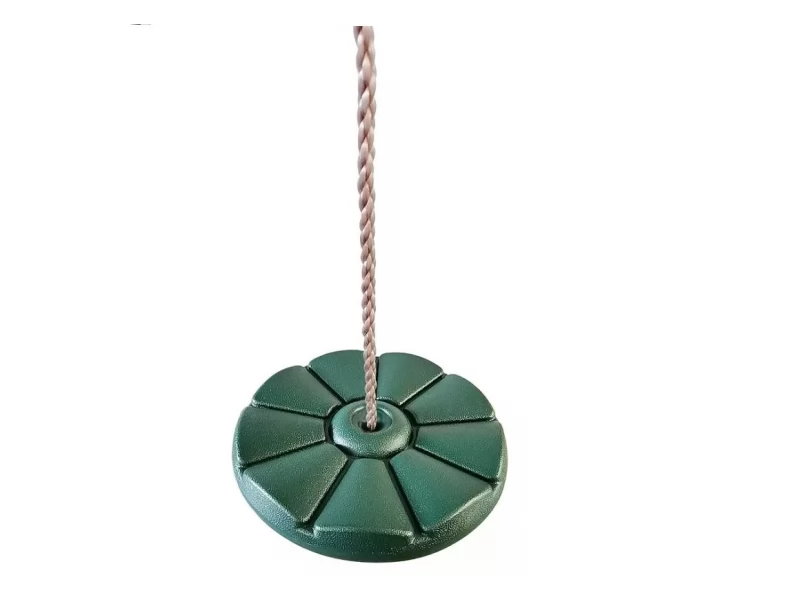 Leagan pentru copii SGTT diametru 28cm, plastic, max 100 kg, Verde