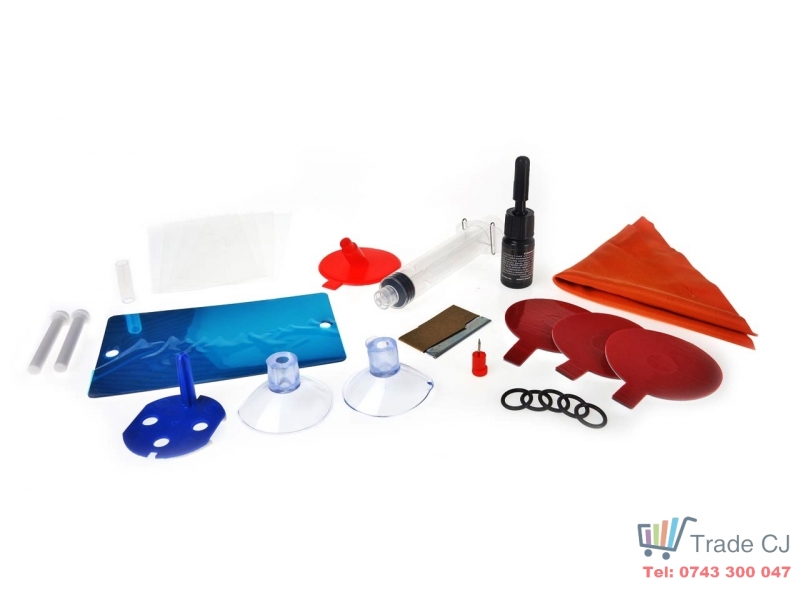 Kit reparatie parbriz auto pentru crapaturi si ciobituri